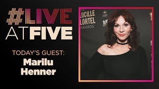 Broadway.com #LiveatFive with Marilu Henner of GETTIN' THE BAND BACK TOGETHER video