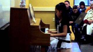 Kendall Coleman Playing Piano