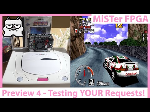 MiSTer FPGA DE10 NANO! Saturn Core Update 2! Testing YOUR Requests! Sega Saturn in FPGA
