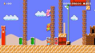 鍵を無視してズル技対決が熱すぎた【マリオメーカー2 みんなでバトル】