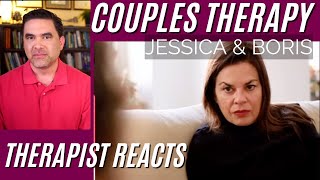 Couples Therapy - Jessica & Boris #10 - They Left - Therapist Reacts (Intro)