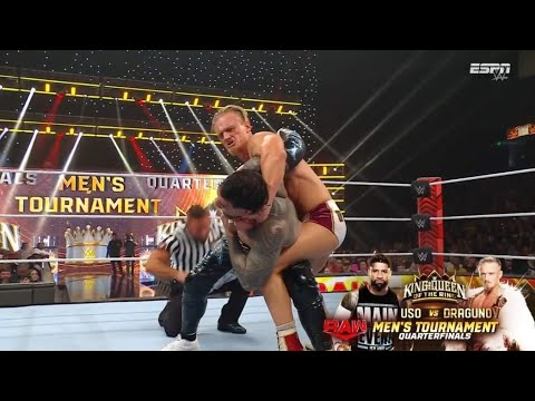 RAW 13/5/24 FULL MATCH - Jey Uso vs Ilja Drogunov