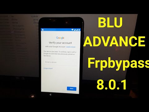 BLU ADVANCE 5.2 FRPBYPASS 8.1.0 (NEW METHOD)!.