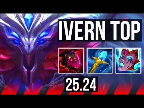 IVERN vs URGOT (TOP) | Good KDA: 6/1/13 | EUW Master | 25.24