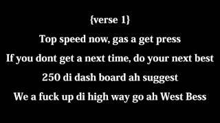 Vybz Kartel - Fast Life (Lyrics) April 2015