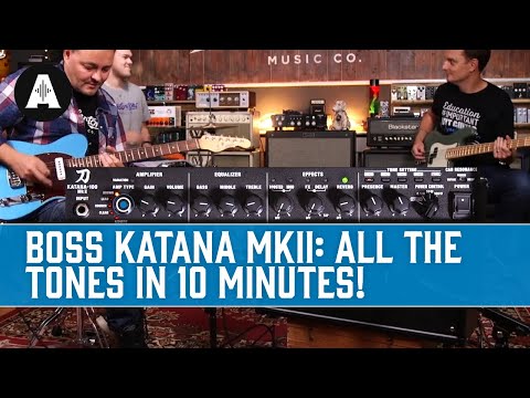 Boss Katana MkII - Lets Try It With An Andertons Band!