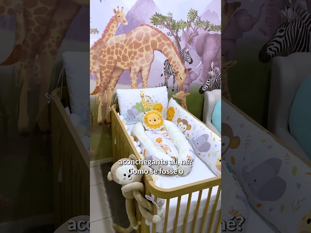 Dê um play nesse vídeo e confira as dicas da Glenda Loures sobre o Kit Berço+Ninho Selva Baby! 🦁