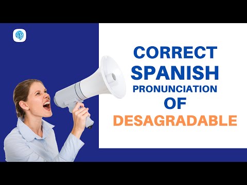 How to pronounce 'Desagradable' (unpleasant (female)) in Spanish? | Spanish Pronunciation
