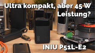 20.000 mAh + 45 W + Ultra Kompakt = INIU P51L-E2 im Test