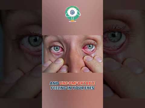 Symptoms of dry eyes