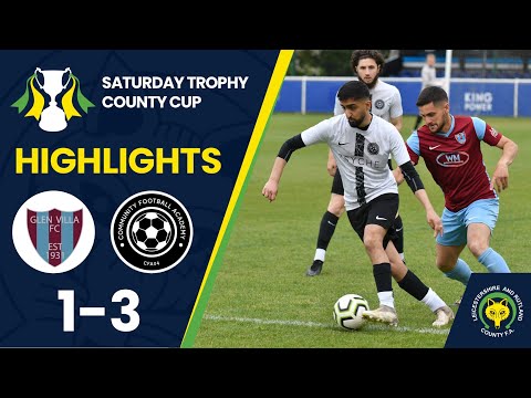 Saturday Trophy County Cup Final 2024/25 Highlights - Glen Villa vs Community Football Academy