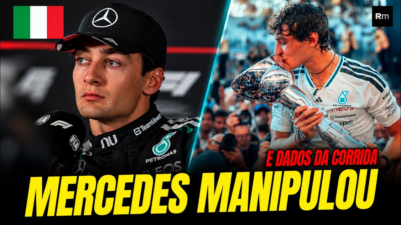MERCEDES SACRIFIC0U RUSSELL PARA VITÓRIA HISTÓRICA DE ANTONELLI NO GP ITÁLIA? / DADOS DO GP