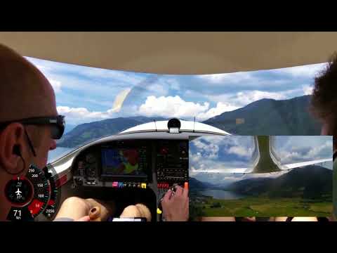 2018 .07.20 2.VFR Flight  LOWZ Zell am See  -  LOIJ St. Johann  /  WT9 RGT