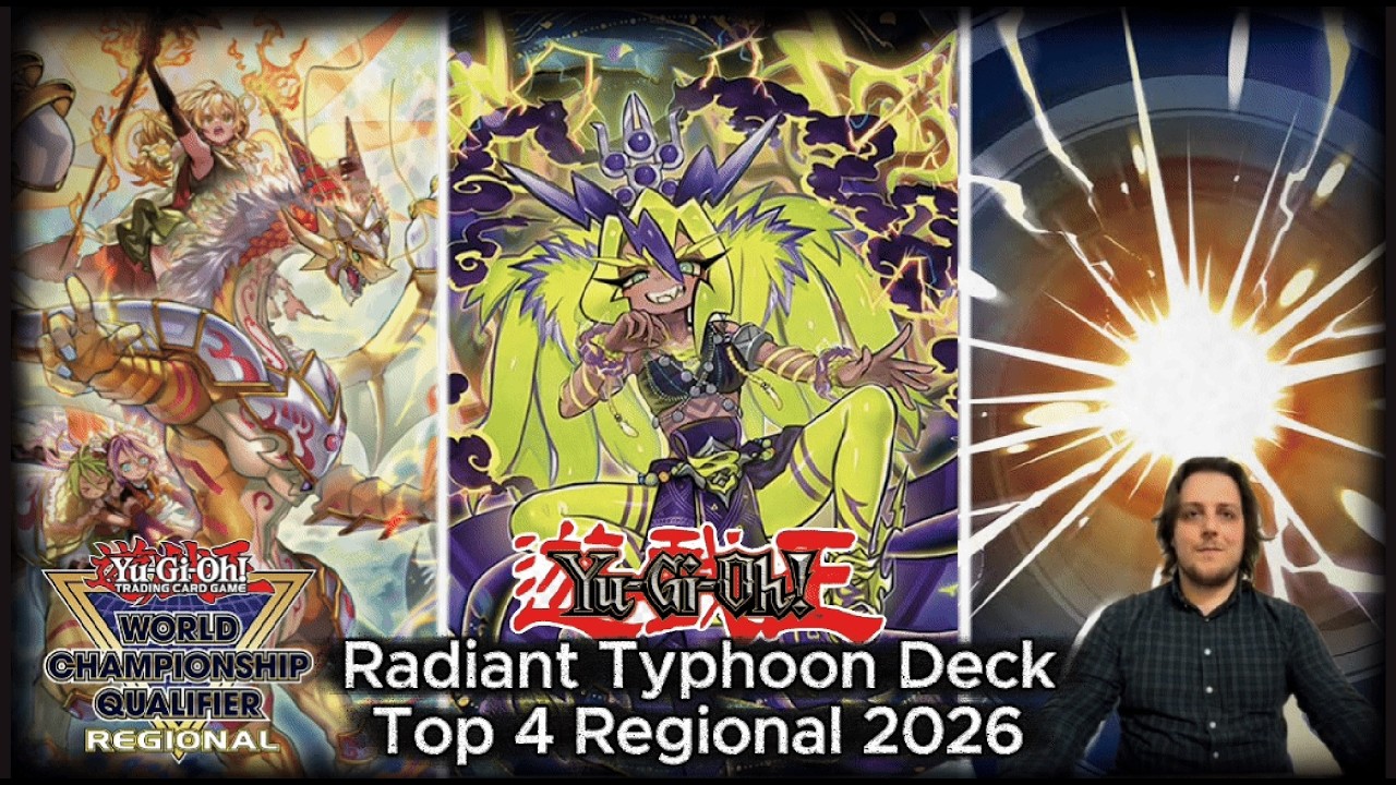 YuGiOh Top 4 Regional Radiant Typhoon Deck 2026