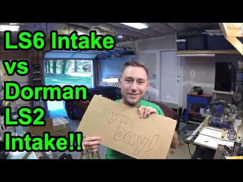 Corvette Dyno Day - LS6 Intake vs Dorman LS2 Intake
