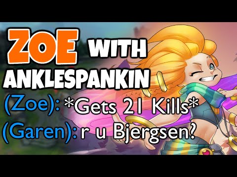 Dominating Diamond 1 with Zoe while duoing with my friend Anklespankin | Challenger Zoe | 11.8