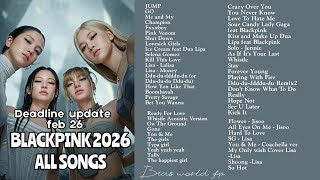 Download lagu BLACKPINK ALL SONG PLAYLIST 2026 (DEADLINE) mp3