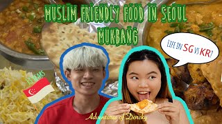 Adventures of Dorcky: [먹방 Mukbang] Halal/Muslim Friendly Food in Korea & Life in Singapore vs Korea