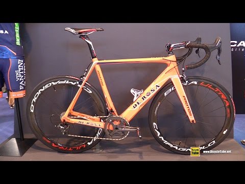 2016 De Rosa Protos Road Bike Orange - Walkaround - 2015 Eurobike