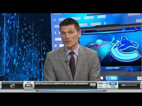 Canucks/Wild Post-Game 03/18/13 [HD]