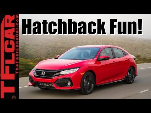 2017 Honda Civic Hatchback Review: Turbo + Manual = Fun!