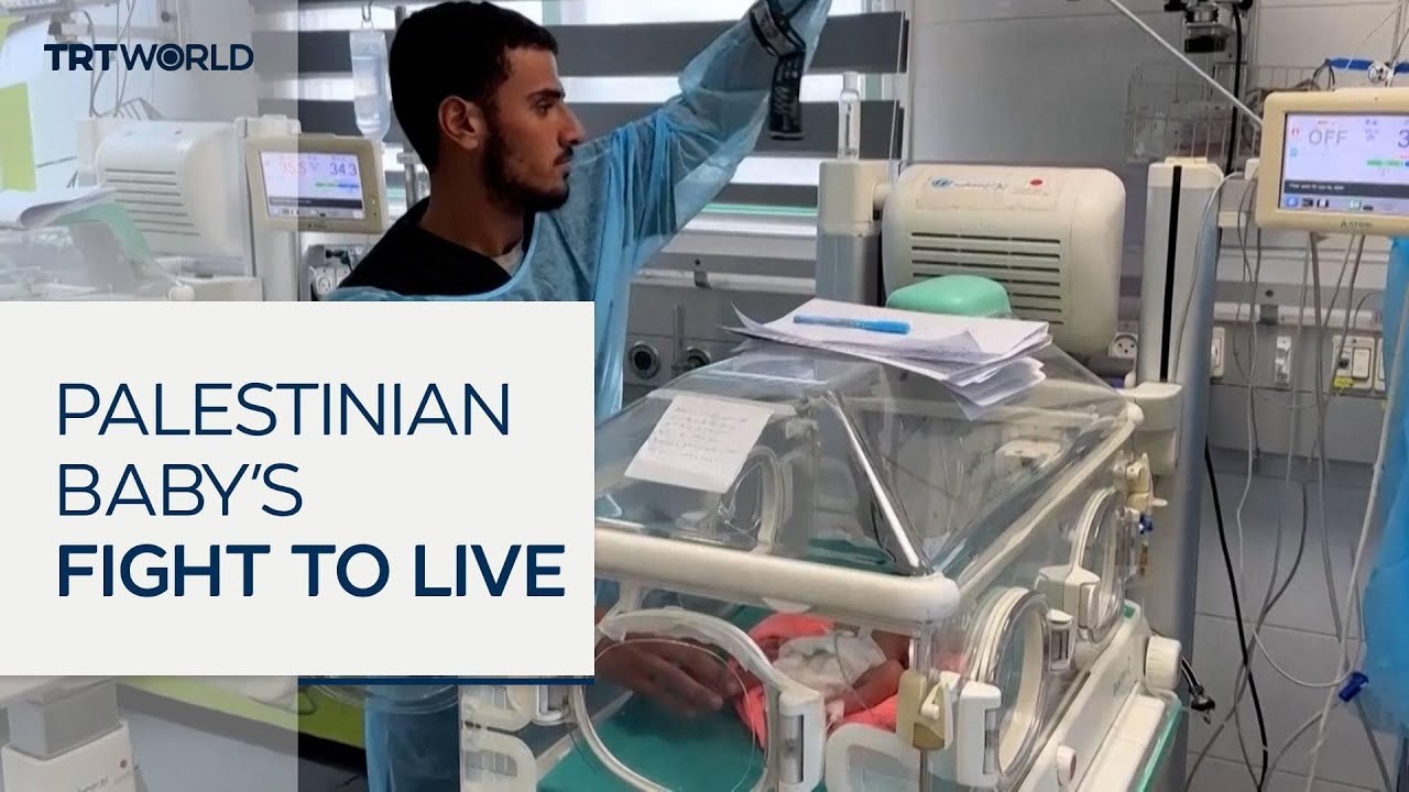 Palestinian baby defies odds to survive rare tumour