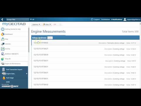 How To View Engine Measurements