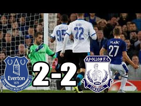 Everton vs Apollon Limassol 2-2 | Highlights & All Goals | Europa League 28-9-17