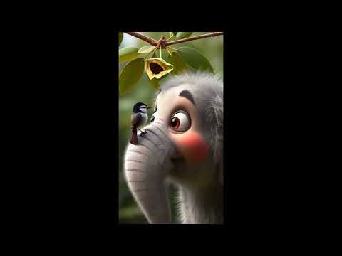 "The Power of Friendship! 🐘❤️🐦 | Educational Short Story | Heartwarming Animal Story |  Short Film"