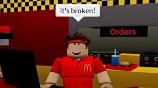 When you go to McDonalds (meme) ROBLOX