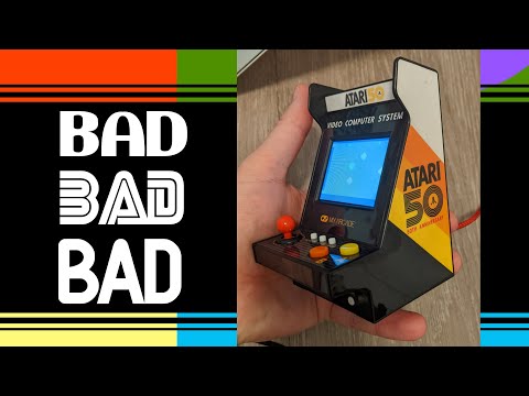 It's Bad: the My Arcade ATARI Nano Player Pro.  A Review.