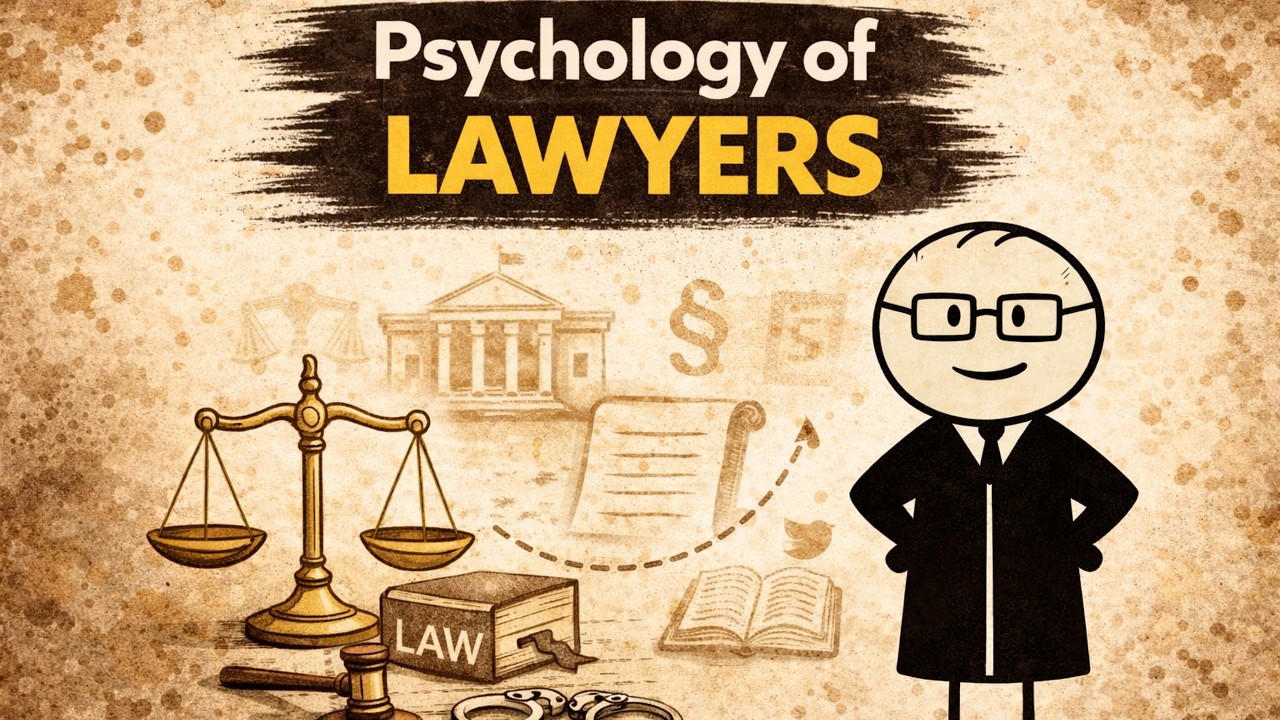 Video thumbnail for Psychology of lawyers
