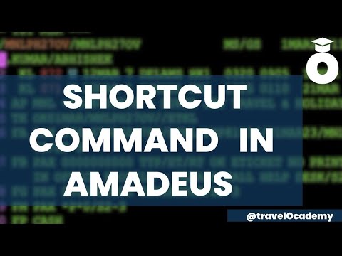 Amadeus Session - 44 | Shortcut commands in Amadeus | Seats | Class | Queue | Ticket | Itinerary