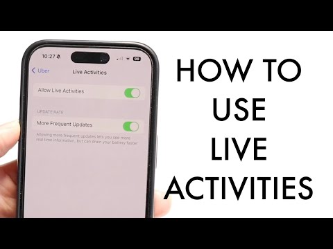How To Use Live Activities On iPhone! (2025)