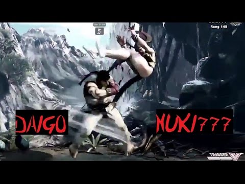 SF5 / V - Daigo Umehara ( Ryu ) vs Nuki ( Chun-Li ) - Best Matches ! (x4) 【 スト5 】 (Enhanced)