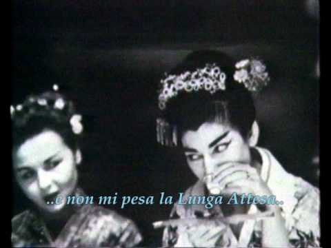 Puccini - Madama Butterfly: Un bel dì vedremo - Maria Callas 1954