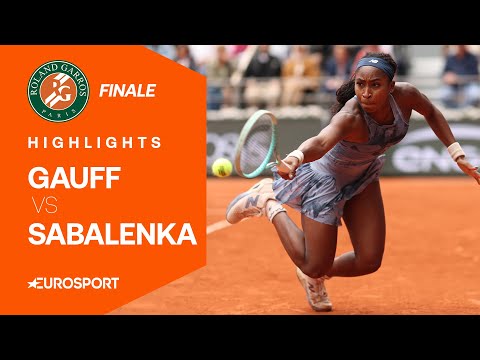 Coco Gauff - Aryna Sabalenka | Highlights XXL deutsch | Finale | French Open 2025