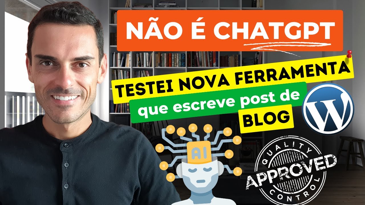 [NÃO É CHATGPT] Como criar POST DE BLOG com NOVA ferramenta GRATUITA de Inteligência Artificial?