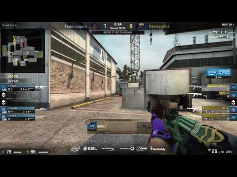CS:GO Liquid vs Renegades USTILLO INSANE 4K | USTILLO INSANE PLAY | IEM OAKLAND 2017