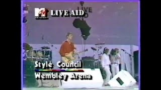 The Style Council - Big Boss Groove (MTV - Live Aid 7/13/1985)