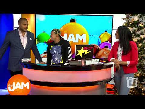 DJ Mike P DJing on New Year's Eve