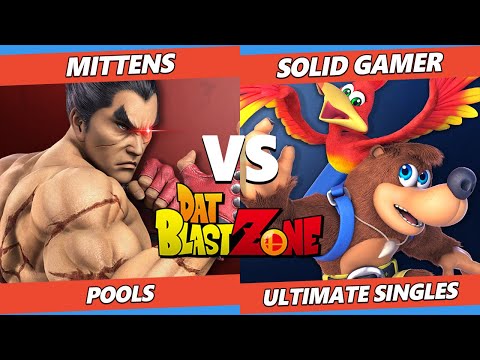 DAT BlastZone 32 - Mittens (ZSS, Kazuya) Vs. Solid Gamer (Inkling, Banjo, Steve) SSBU Ultimate