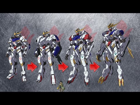 Evolution of Gundam Barbatos (IBO)