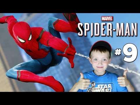 Spider-Man PS4 Walkthrough Gameplay Part 9 Stark Suit Construction Site Rescue