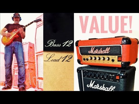 Marshall LEAD 12 Vs BASS 12 - Cheap JCM800 or Cheap PLEXI?