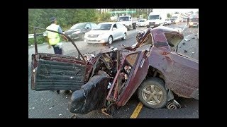 Fatal Car Accidents Caught on Camera 2017