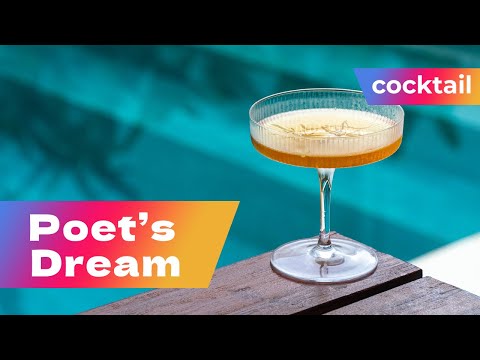 Poet’s Dream Cocktail Recipe | Smooth & Herbal 1940s Gin Drink