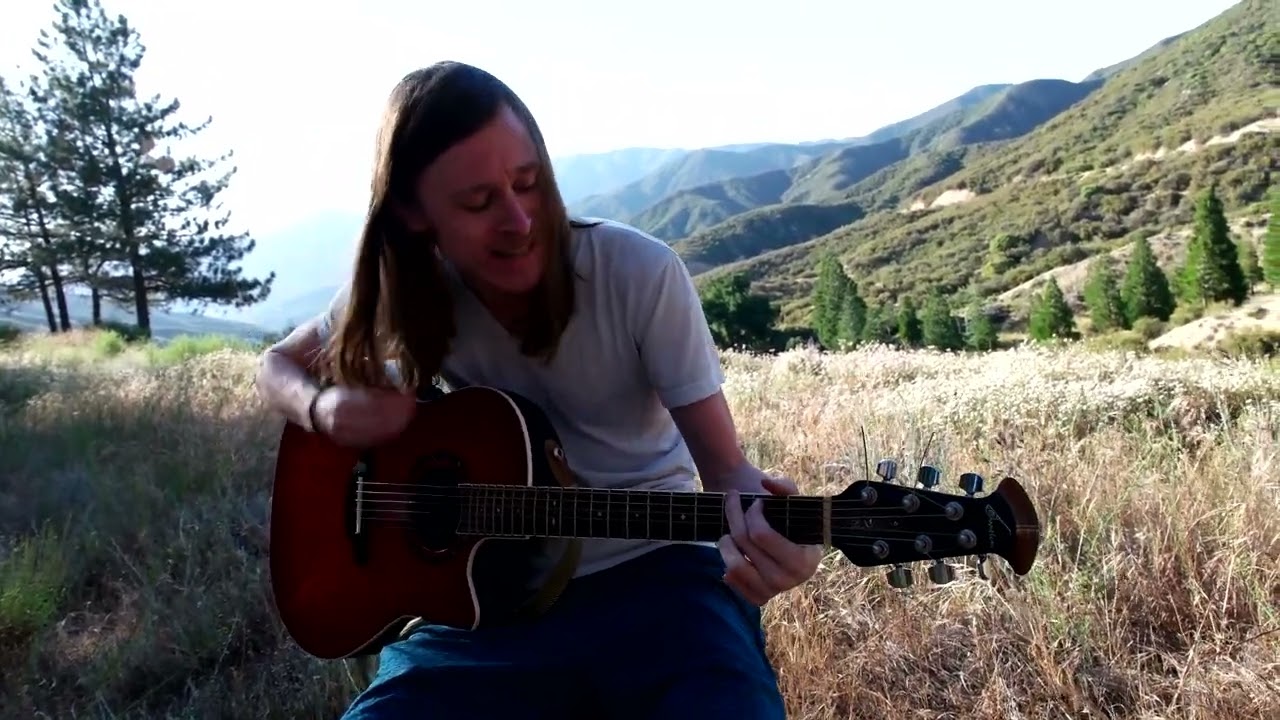 David Playing "Paralyzed" in the Angeles National Forest