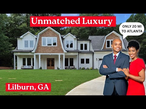 New Homes in Atlanta | Luxury Living in Old Town Lilburn | 4,100 Sq Ft Custom Home Tour