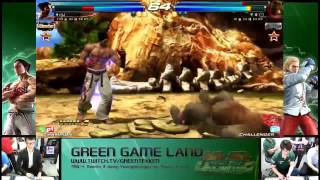 Tekken Tag 2 Unlimited Knee (Miguel/Kuma) vs Dioxin (Kazuya/Devil Jin)